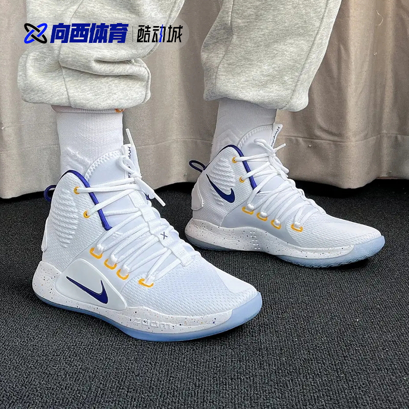 耐克 Nike Hyperdunk X Low HD2018 男子实战篮球鞋 AR0465-100 - 图0