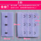 Buy 2 get 1 male and female buckle 2 buckles 3 buckles 4 buckles 5 buckles underwear buckle