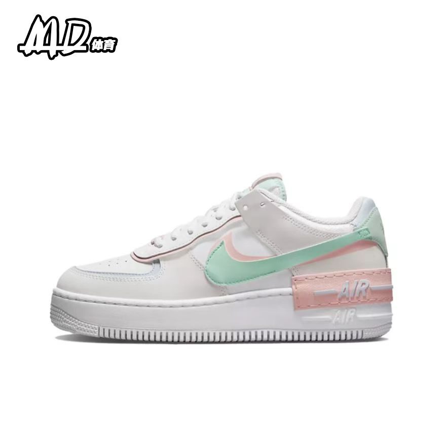 耐克Nike Air Force1 Shadow AF1空军一号马卡龙板鞋女CI0919-116 - 图3