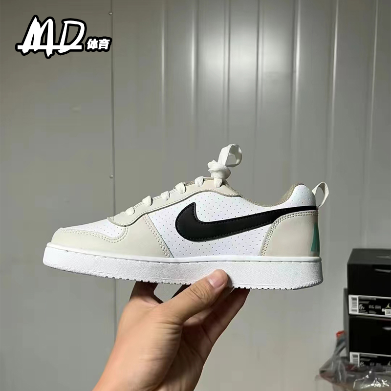 耐克NIKE Court Borough Low GS灰白低帮休闲运动板鞋DZ2783-101-图0