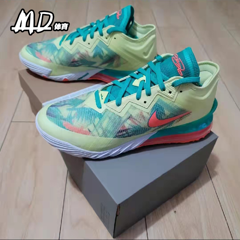 耐克Nike Lebron 18 LBJ  詹姆斯18 二次元 实战篮球鞋CV7564-104 - 图1