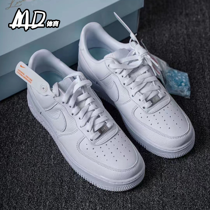 耐克NIKE Air Force 1 Low AF1空军一号纯白男女款板鞋CZ8065-100-图1