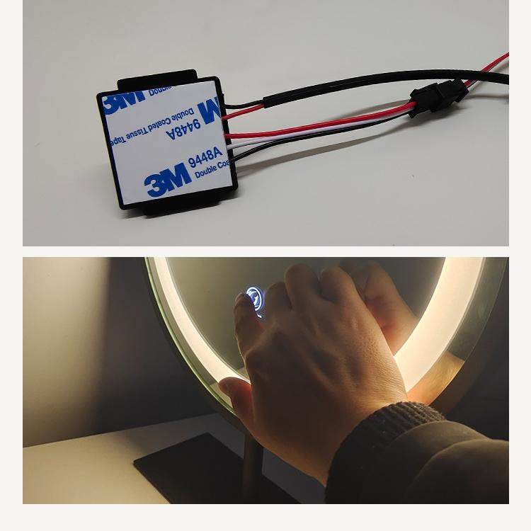 智能触控镜子灯带led单色三色触摸感应开关化妆镜梳妆台理发灯条,淘宝优惠券,粉丝福利购,淘宝优惠卷