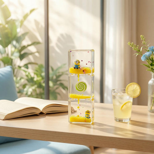 液体油滴沙漏解压创意桌面摆件送儿童生日礼物液体计时器减压神器 - 图0
