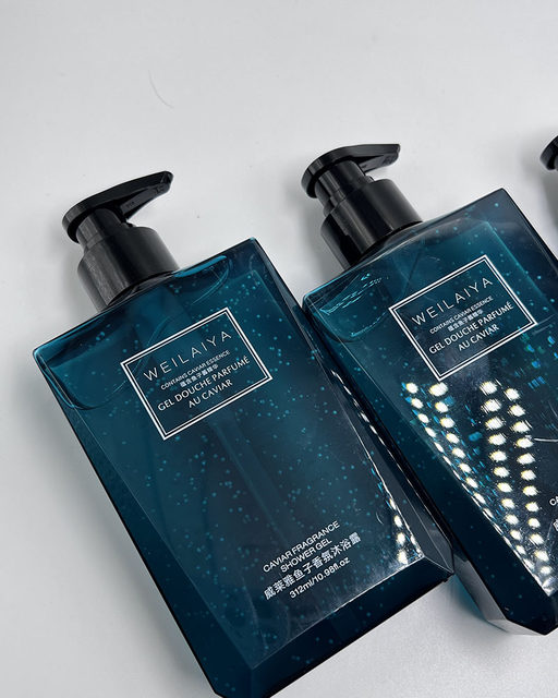 WEILAIYA Caviar Essence Shower Gel Repairing and Moisturizing Encounter Fragrance