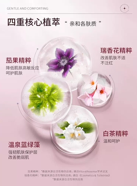 正品希芸温和臻萃安肤霜 面霜敏感肌舒缓修护补水保湿滋润护肤品