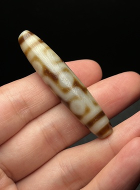精品古法高油高润九眼天珠臻藏精品藏传九眼天珠吊坠项链锁骨链