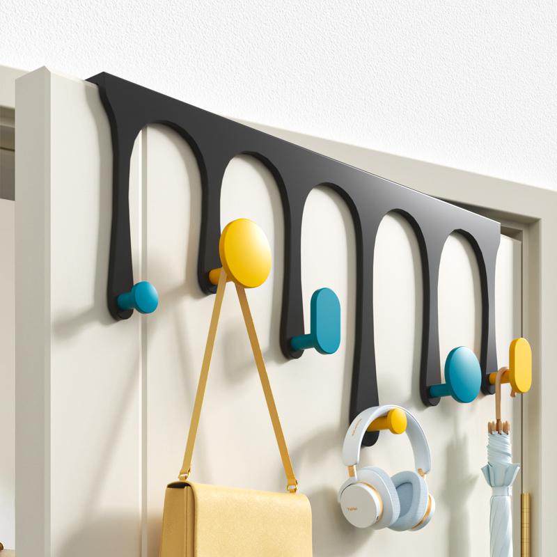 门后挂钩挂衣架壁挂门背式衣帽钩置物架不限门厚免打孔衣服挂衣钩,淘宝优惠券,粉丝福利购,淘宝优惠卷