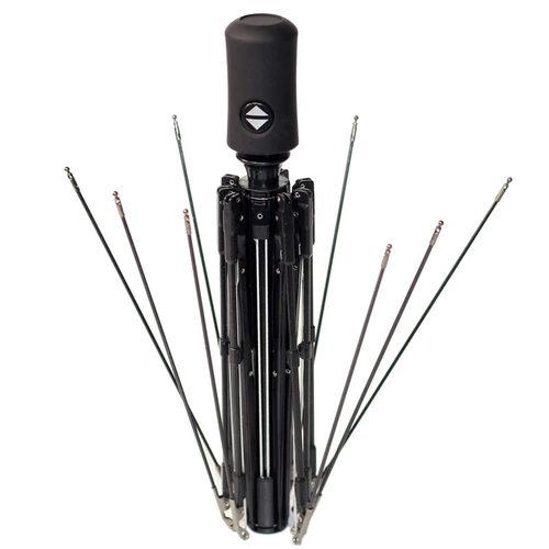 Автоматический складной телескопический зонтик с аксессуарами с держателем для зонта подходит для мужчин и женщин, переключатель, кнопка