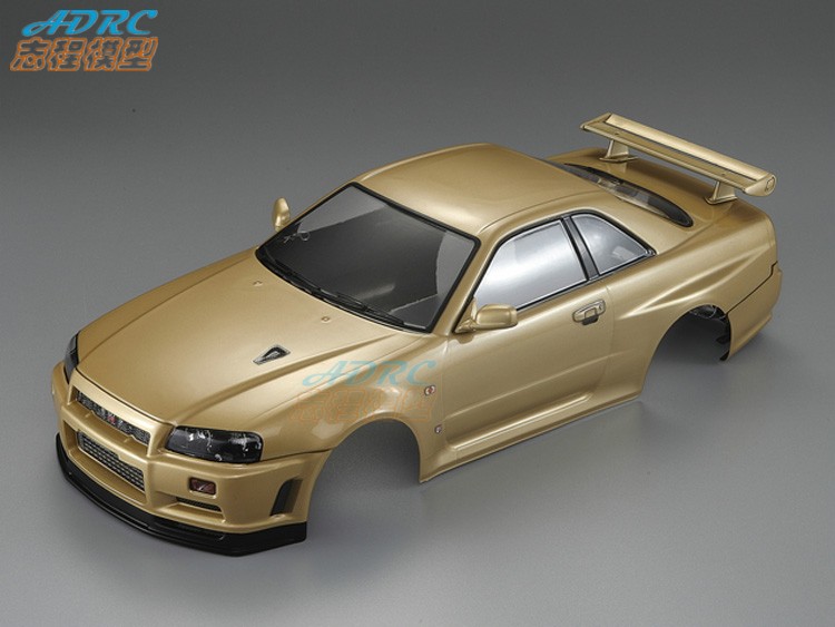 Killerbody KB GTR GT-R Skyline R34 1/10漂移车 成品车壳 195MM - 图1