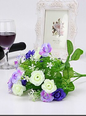 仿真摆件塑料雏菊客厅假花