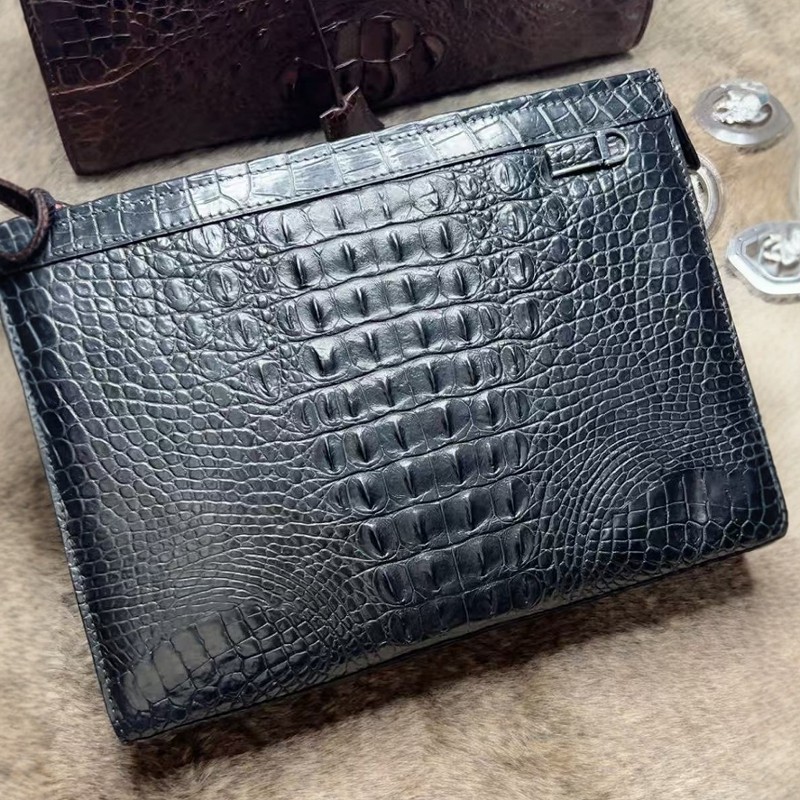 男包鳄鱼头骨信封包多卡位手机男款撤柜清仓手挽男士包真皮手拿包,淘宝优惠券,粉丝福利购,淘宝优惠卷