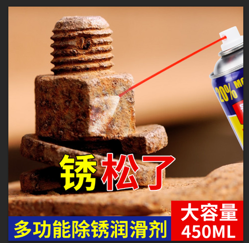贵阁除锈剂金属快速清洗防锈润滑灵异响消除门轴门窗去锈螺丝松动 - 图0