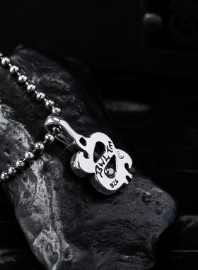 BWL官方正品925纯银美金男士项链