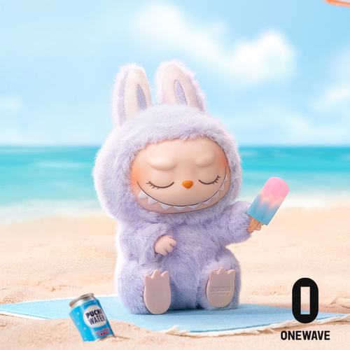 泡泡玛特labubu坐坐派对拉布布搪胶毛绒公仔官方正品挂件POPMART - 图2