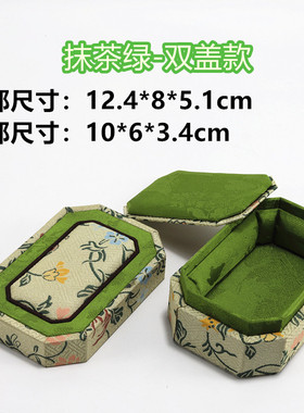 首饰盒复古文玩珍藏品玉器珠宝首饰包装盒直销国风带盖手串吊坠盒