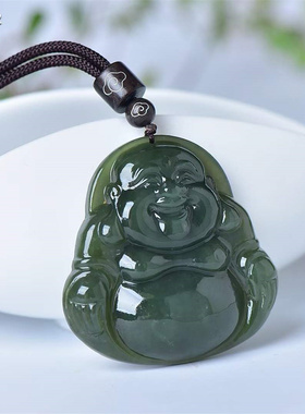 女和田玉黄口料大肚笑佛