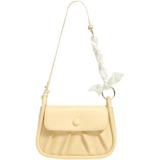 Небольшая дизайнерская желтая сумка на одно плечо, сумка через плечо, Гонконг