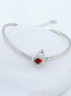 s925纯银灵动葫芦手环女式国潮小