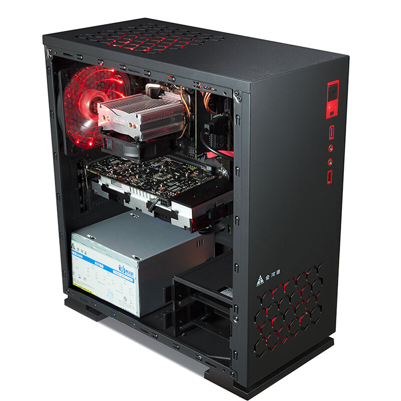 组装机整机 DIY 电脑主机 LOL 吃鸡游戏办公台式 GTX1050 i5 四核酷睿 组装机整机 DIY 电脑主机 LOL 吃鸡游戏办公台式 GTX1050 i5 四核酷睿