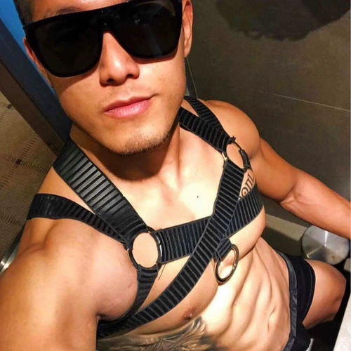 Модная эластичная повязка, трендовые бретели, нагрудный ремень для спортзала