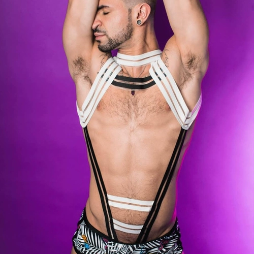 Нагрудный ремень с мышцами, сексуальное нижнее белье, комбинезон, портупея