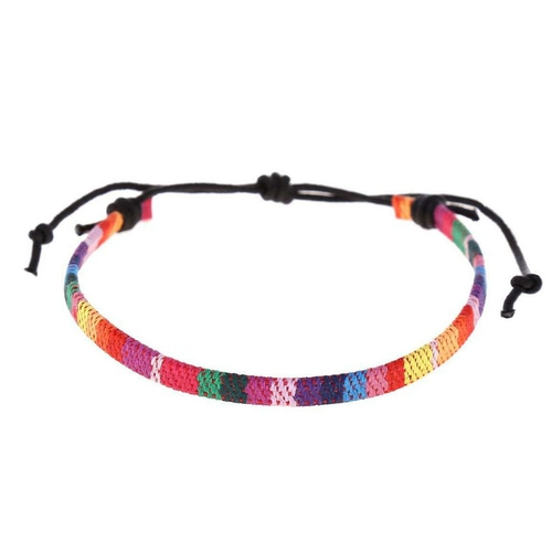 Товарищ -товарищ гей -ручной работы вплетен радужный браслет Любовь - это любовь