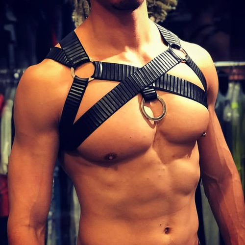 Модная эластичная повязка, трендовые бретели, нагрудный ремень для спортзала