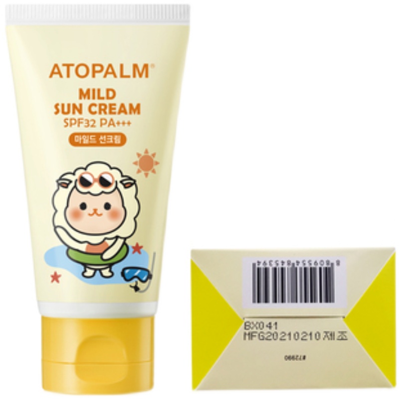 韩国爱多康atopalm宝宝防晒霜清爽敏感肌可用SPF32倍儿童防晒乳 - 图3