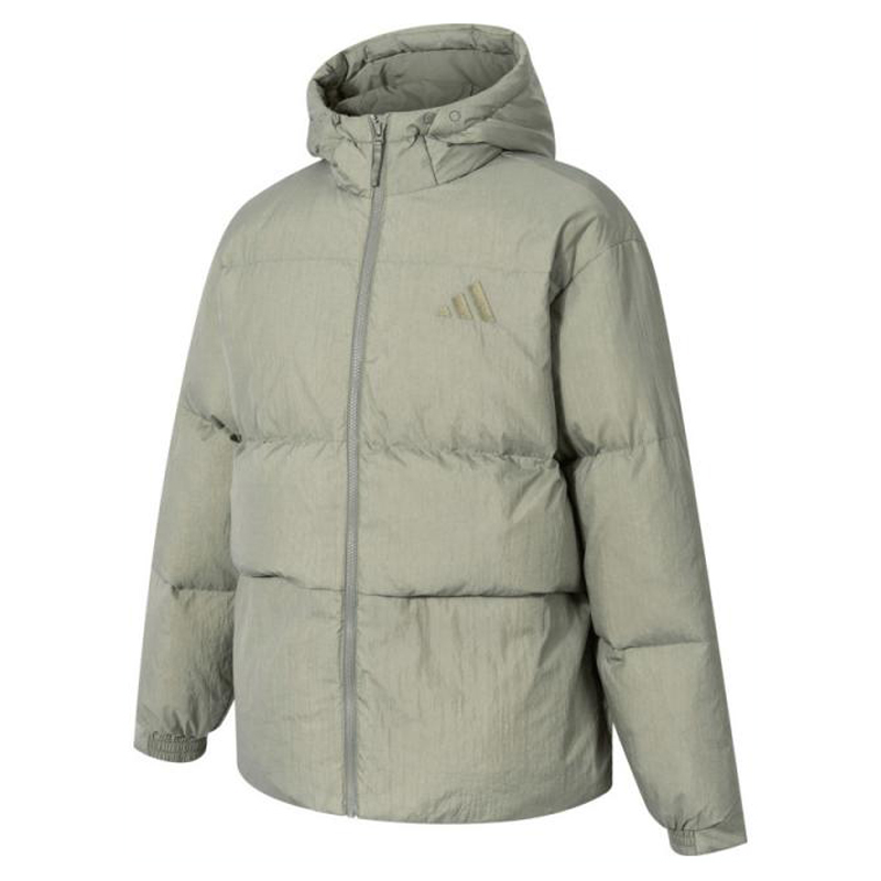 阿迪达斯官网冬季男子户外运动休闲连帽羽绒服外套JM4625