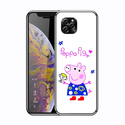 Маленький мультяшный мобильный телефон для школьников, милое ультратонкее интеллектуальное кольцо для пожилых людей, карточки подходит для мужчин и женщин, функция геолокации, 4G, функция контроля интернет-зависимости, для средней школы, популярно в интернете