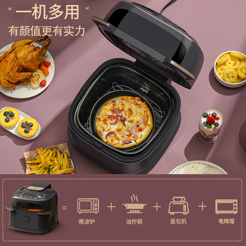 利仁多功能可视十大品牌8l空气炸锅 LIVEN利仁空气炸锅