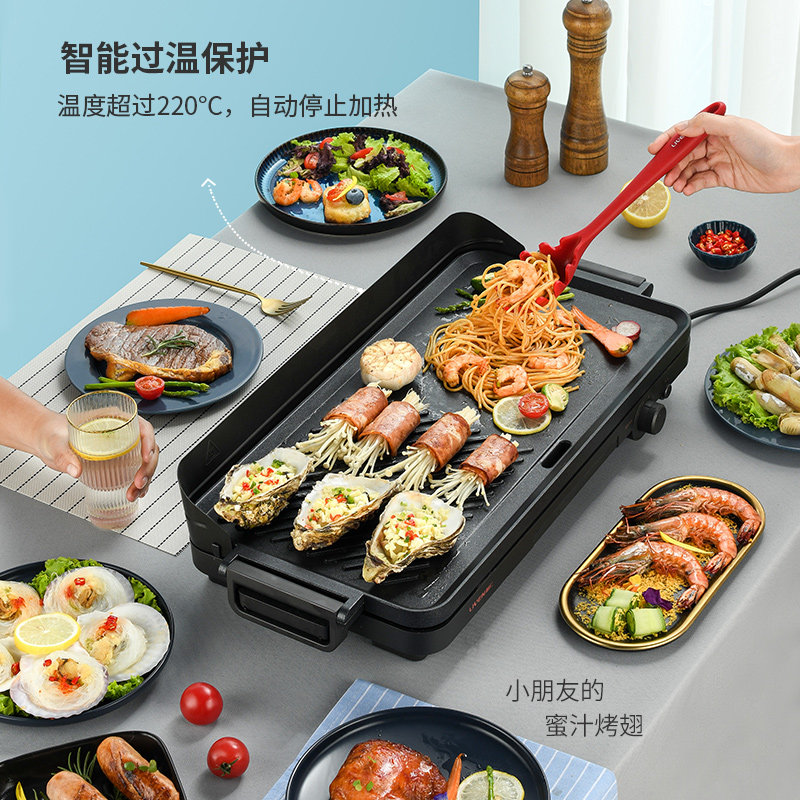 【抢购k6】利仁电烤炉家用电烤烧烤炉 LIVEN利仁烧烤炉