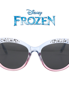 迪士尼儿童太阳眼镜冰雪奇缘艾莎抗UV防紫外线墨镜女童偏光防晒