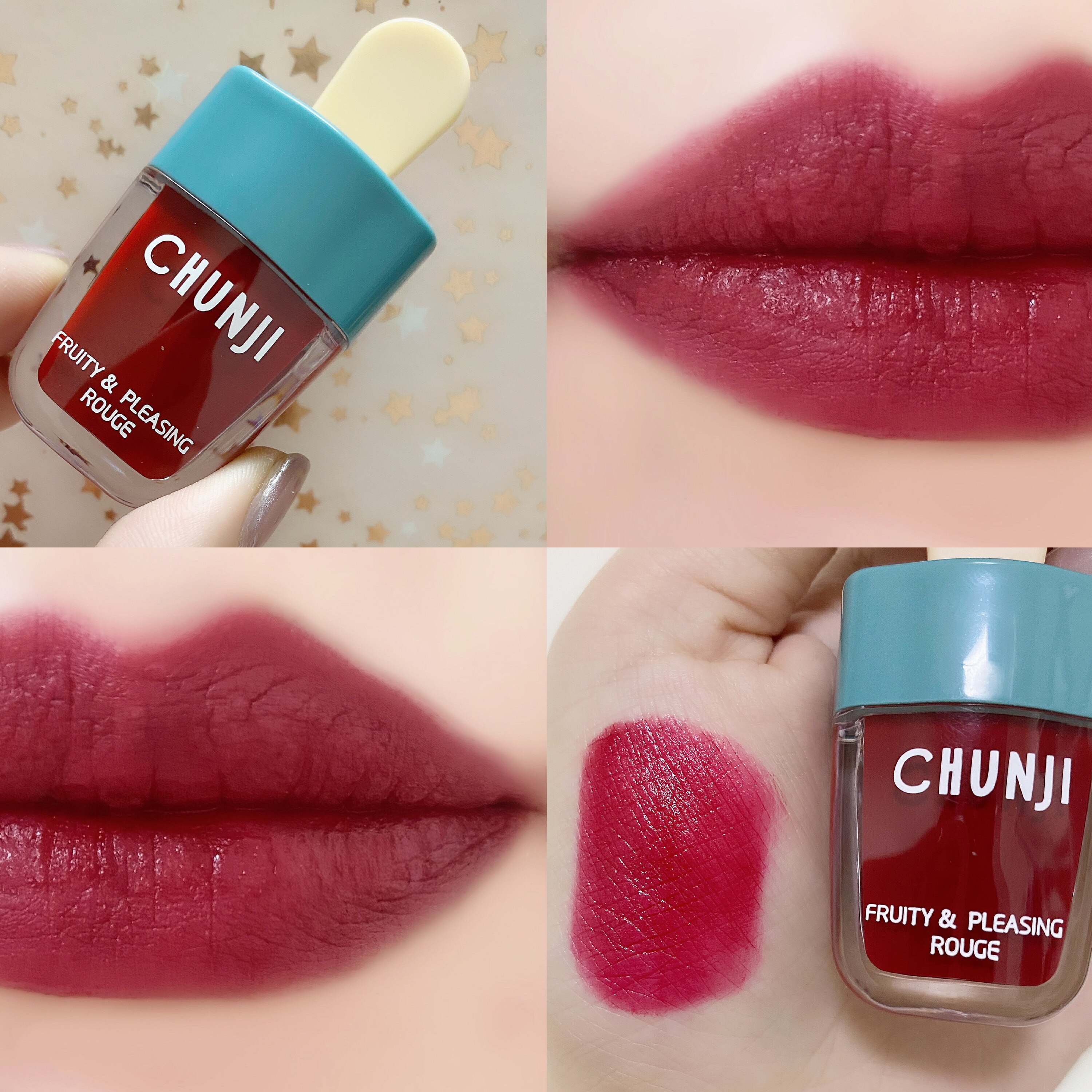 春纪果漾礼盒仙女樱桃红显白唇彩 春纪唇彩/唇蜜/唇釉