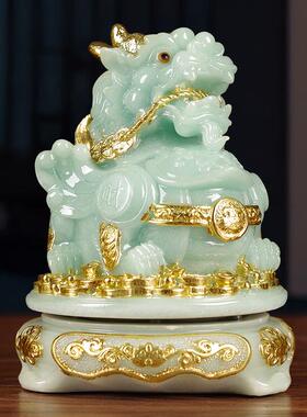 可旋转飞天貔貅摆件招财 聚财皮丘 店铺开业公司乔迁开张商务礼物