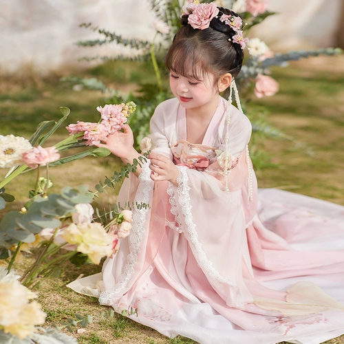 Осеннее ханьфу, детское платье, китайский стиль