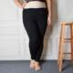 ດູໃບໄມ້ລົ່ນແລະລະດູຫນາວ leggings ສູງແອວຫນາຫນາອົບອຸ່ນສໍາລັບການນຸ່ງນອກ