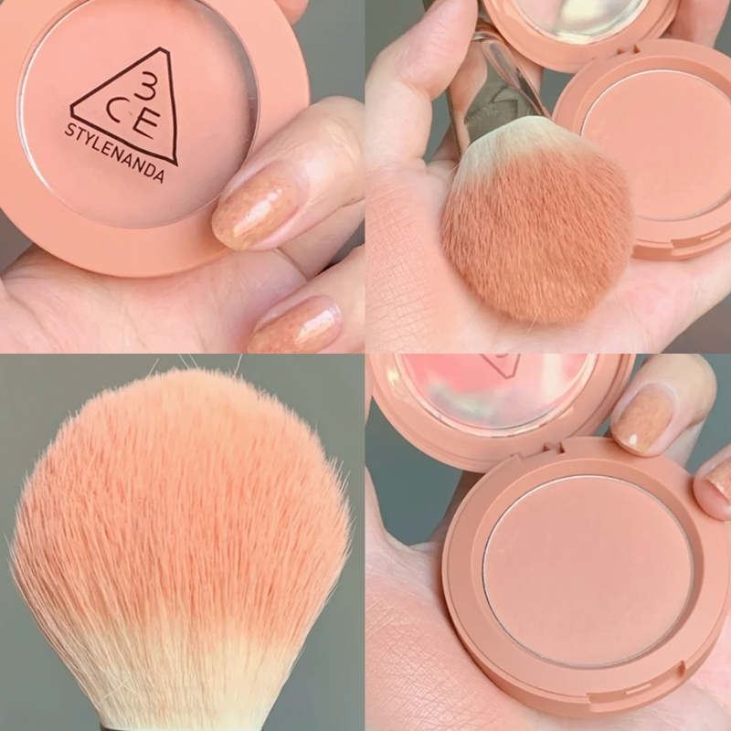 韩国3CE三熹玉 单色腮红哑光玫瑰米色豆沙色吃土色修容rose beige - 图2