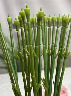 可弯折花杆手工花艺绿叶枝干