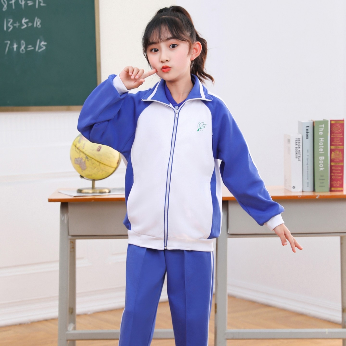 深圳小学生校服加绒加厚外套秋冬男女摇粒绒长袖银狐绒长裤棉套装,淘宝优惠券,粉丝福利购,淘宝优惠卷