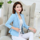 Spring new sleeved small suit women's coat Korean style slim ruffled small suit women's short candy-colored suit