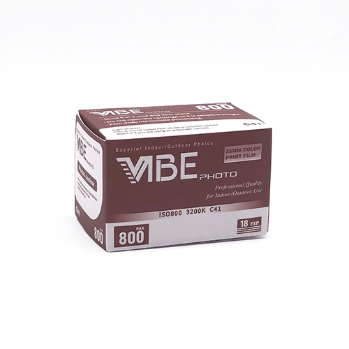 德国原装VIBE400度800度135彩色德系细腻胶卷负片27张18张除碳卷