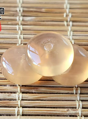 天然青鱼石原色隔片通透已防裂垫片佛珠手串配饰配件