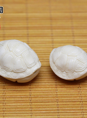 鹿角雕刻富甲天下两通吊坠