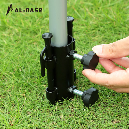 天幕杆固定器户外露营帐篷天幕配件遮阳棚支架支撑杆固定神器地钉 - 图0