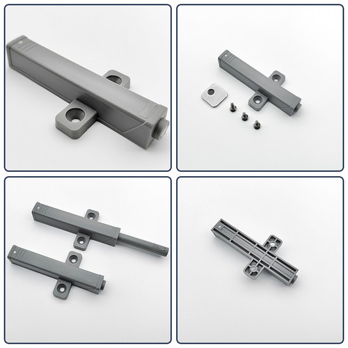 重型衣柜门反弹器免拉手按压式大弹力按弹隐形抽屉弹门暗弹吸合器 - 图1