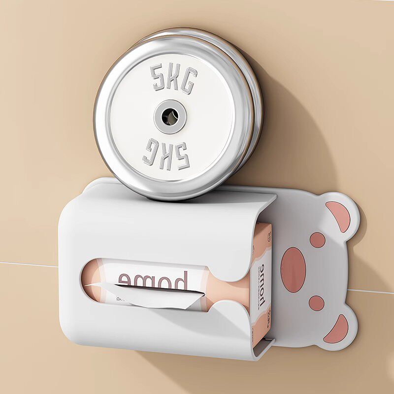 纸巾盒免打孔壁挂式卡通抽纸盒放洗脸巾收纳盒厕所挂墙厨房悬挂盒,淘宝优惠券,粉丝福利购,淘宝优惠卷