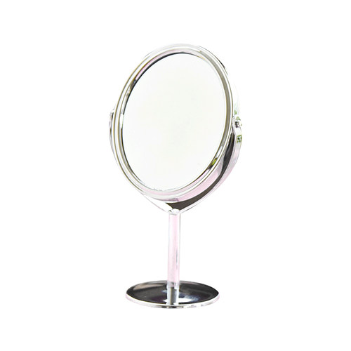 少女心化妆镜台式简约大号公主镜双面镜放大学生镜子桌面宿舍梳妆 - 图3