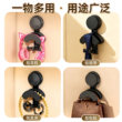 耳机挂架免打孔门后挂钩宿舍免打孔壁挂多功能一物多用包包置物架